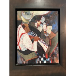 TWO MOONS, NIGHT by Brian M. Atyeo